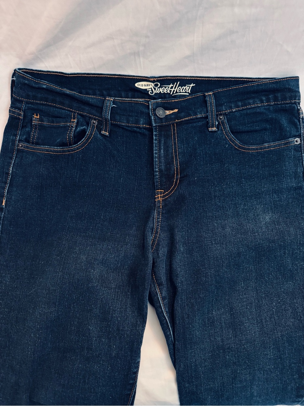 Old Navy the Sweetheart Dark Wash Bootcut Jeans 12 reg